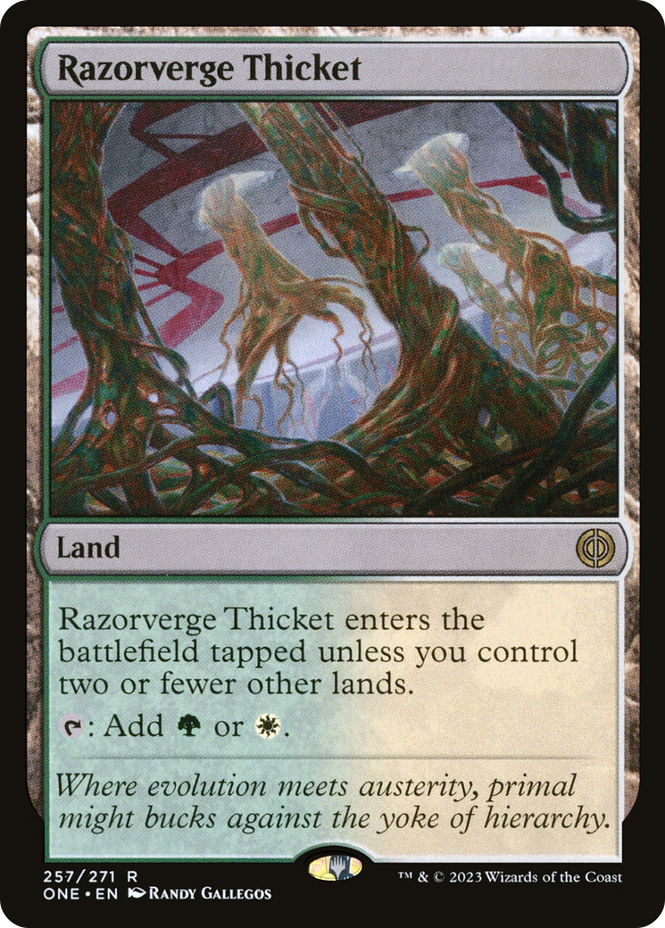 Razorverge Thicket [Phyrexia: All Will Be One] - The Mythic Store | 24h Order Processing