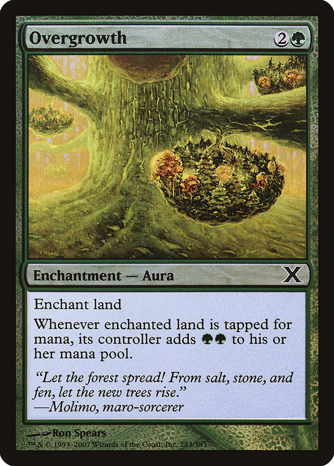 Overgrowth (Premium Foil) [Tenth Edition] - The Mythic Store | 24h Order Processing