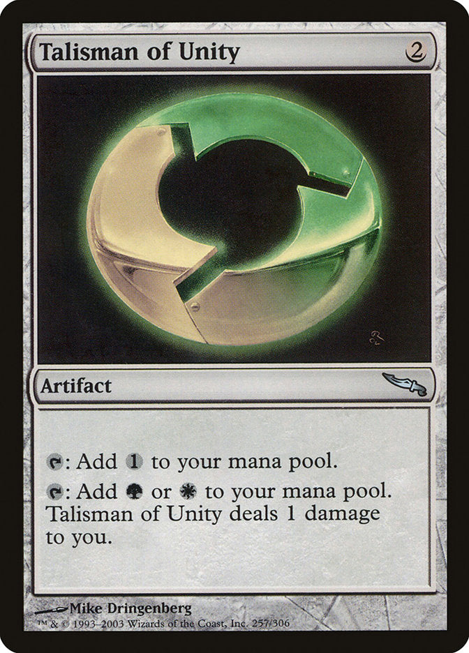 Talisman of Unity [Mirrodin] - The Mythic Store | 24h Order Processing