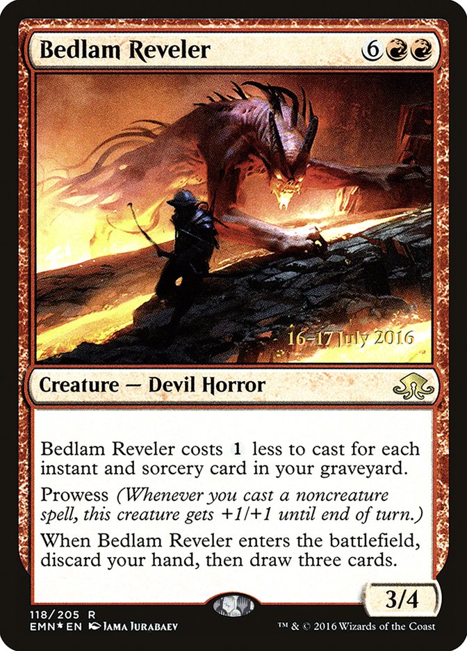 Bedlam Reveler [Eldritch Moon Prerelease Promos] - The Mythic Store | 24h Order Processing