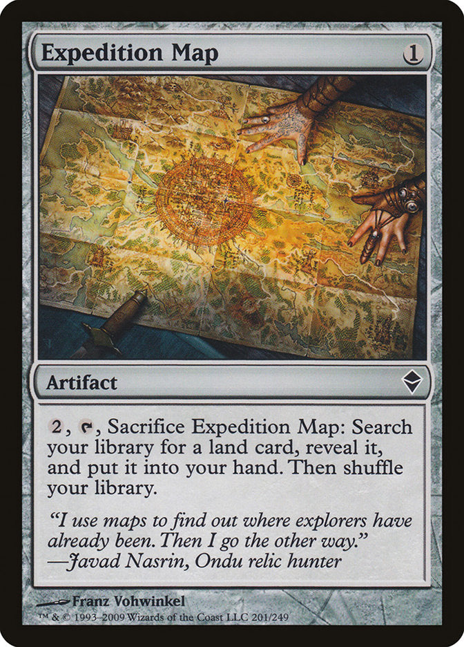 Expedition Map [Zendikar] - The Mythic Store | 24h Order Processing