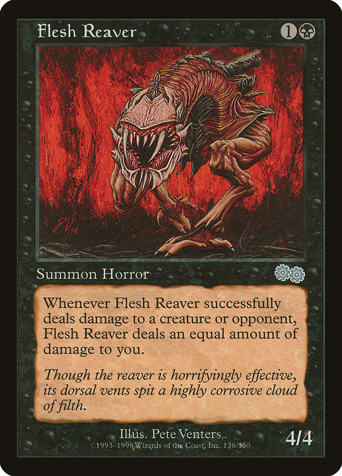 Flesh Reaver [Urza's Saga] - The Mythic Store | 24h Order Processing