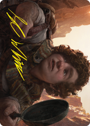 Sam, Loyal Attendant Art Card (Gold-Stamped Signature) [The Lord of the Rings: Tales of Middle-earth Art Series] - The Mythic Store | 24h Order Processing