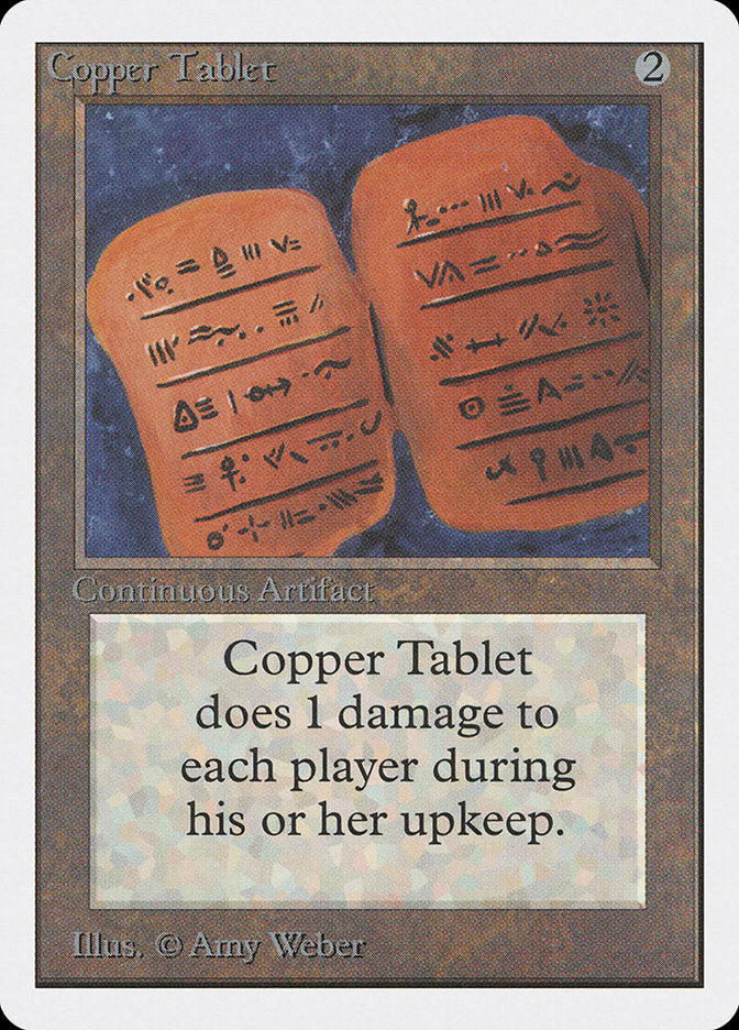 Copper Tablet [Unlimited Edition] - The Mythic Store | 24h Order Processing