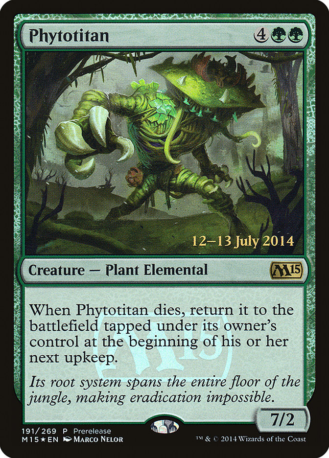 Phytotitan [Magic 2015 Prerelease Promos] - The Mythic Store | 24h Order Processing