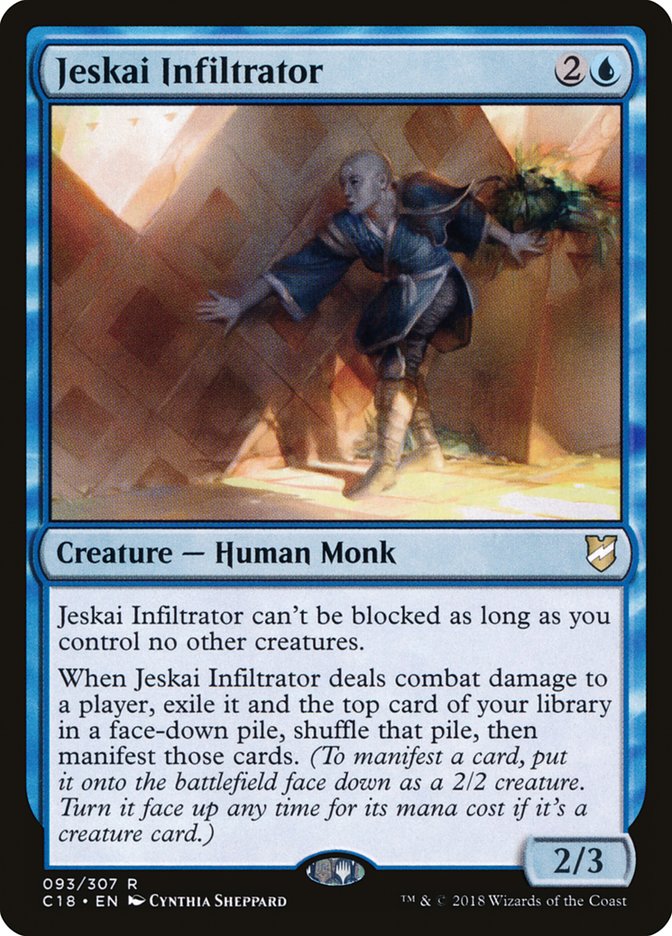 Jeskai Infiltrator [Commander 2018] - The Mythic Store | 24h Order Processing