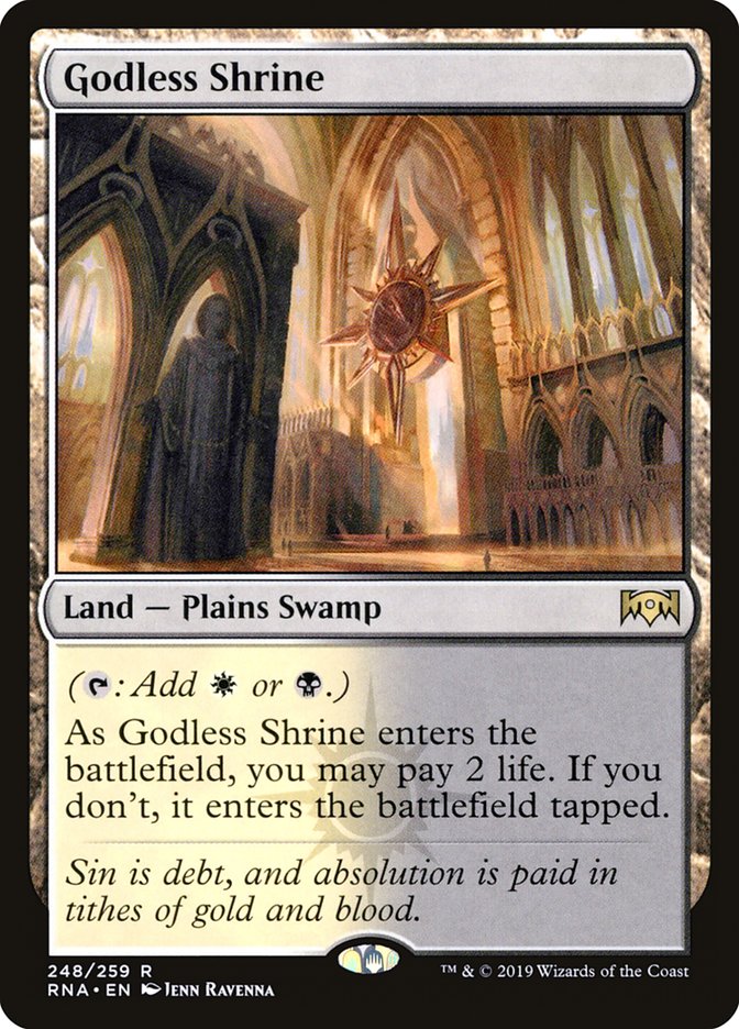 Godless Shrine [Ravnica Allegiance] - The Mythic Store | 24h Order Processing