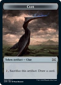 Clue // Wurm (030) Double-Sided Token [Double Masters Tokens] - The Mythic Store | 24h Order Processing