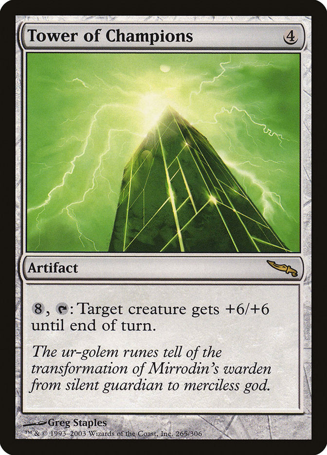 Tower of Champions [Mirrodin] - The Mythic Store | 24h Order Processing