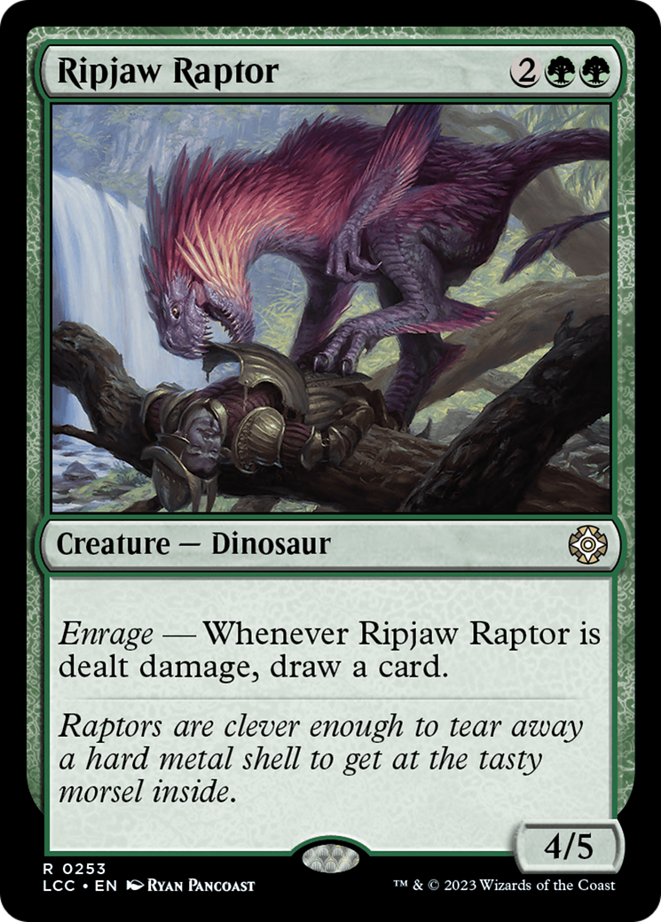 Ripjaw Raptor [The Lost Caverns of Ixalan Commander] - The Mythic Store | 24h Order Processing