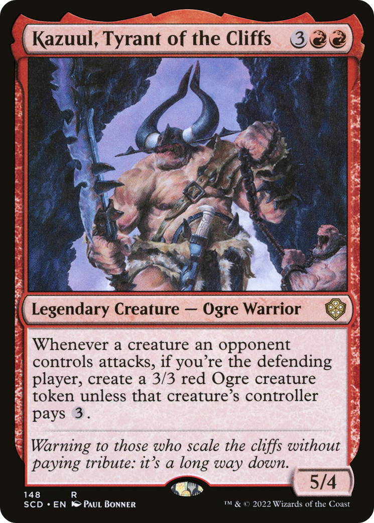 Kazuul, Tyrant of the Cliffs [Starter Commander Decks] - The Mythic Store | 24h Order Processing