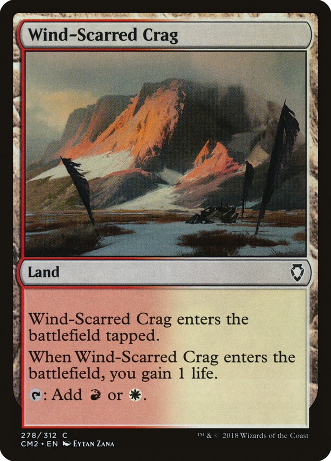 Wind-Scarred Crag [Commander Anthology Volume II] - The Mythic Store | 24h Order Processing