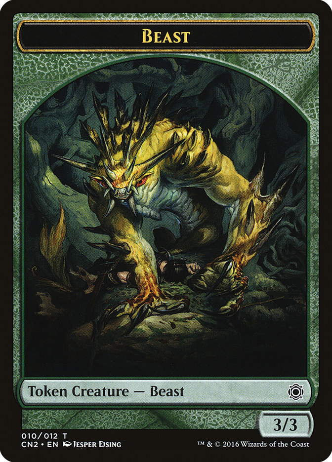 Beast Token [Conspiracy: Take the Crown Tokens] - The Mythic Store | 24h Order Processing