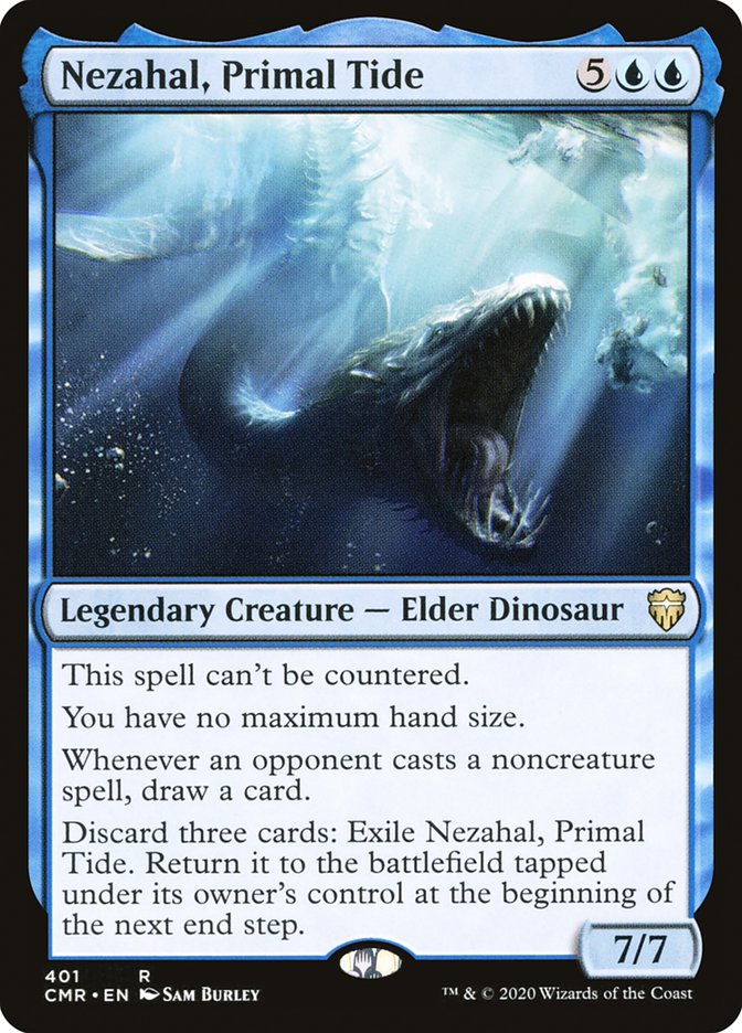 Nezahal, Primal Tide [Commander Legends] - The Mythic Store | 24h Order Processing