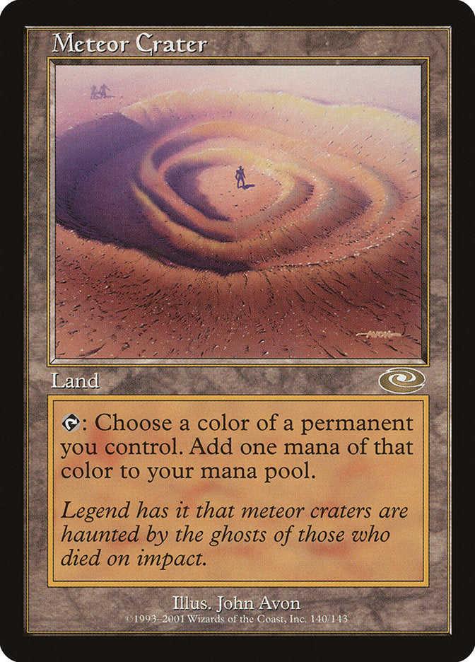 Meteor Crater [Planeshift] - The Mythic Store | 24h Order Processing