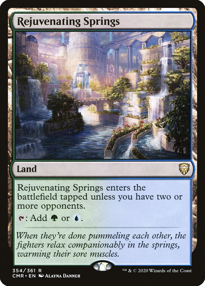 Rejuvenating Springs [Commander Legends] - The Mythic Store | 24h Order Processing