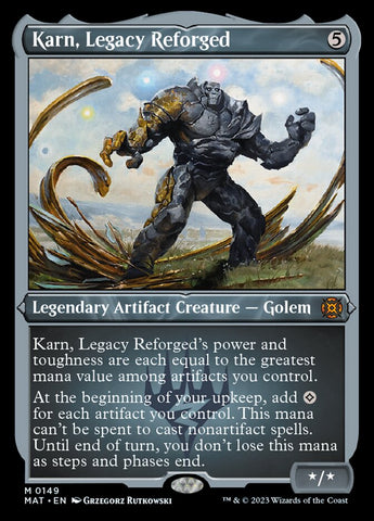 Karn, Legacy Reforged (Foil Etched) [March of the Machine: The Aftermath] - The Mythic Store | 24h Order Processing