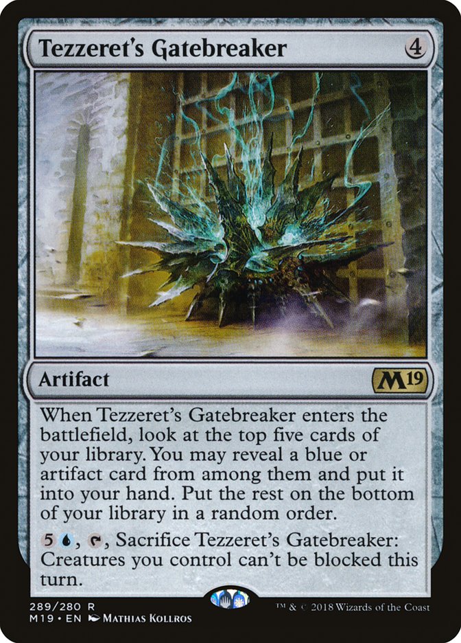 Tezzeret's Gatebreaker [Core Set 2019] - The Mythic Store | 24h Order Processing