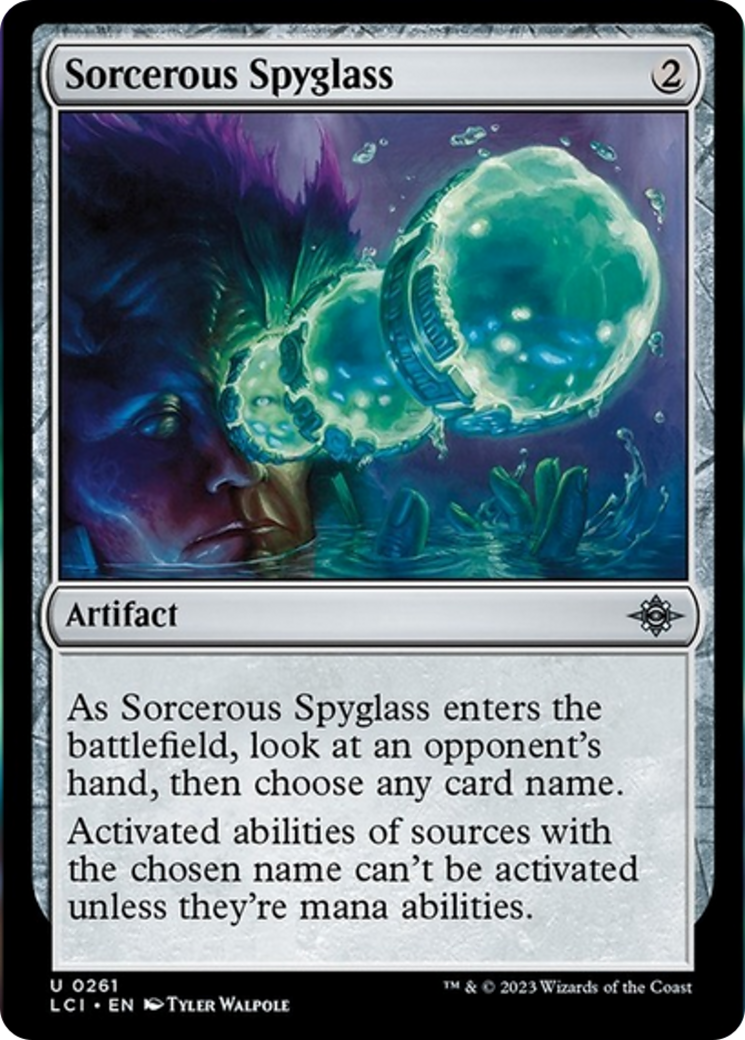Sorcerous Spyglass [The Lost Caverns of Ixalan] - The Mythic Store | 24h Order Processing