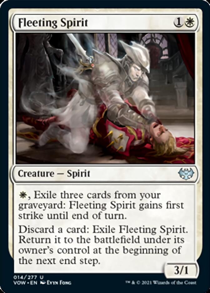 Fleeting Spirit [Innistrad: Crimson Vow] - The Mythic Store | 24h Order Processing