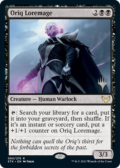 Oriq Loremage (Promo Pack) [Strixhaven: School of Mages Promos] - The Mythic Store | 24h Order Processing