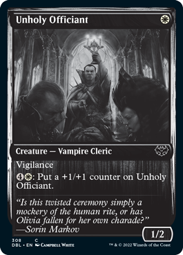 Unholy Officiant [Innistrad: Double Feature] - The Mythic Store | 24h Order Processing