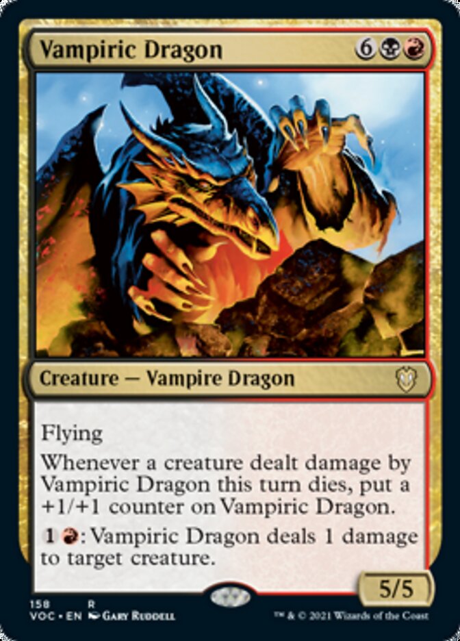 Vampiric Dragon [Innistrad: Crimson Vow Commander] - The Mythic Store | 24h Order Processing