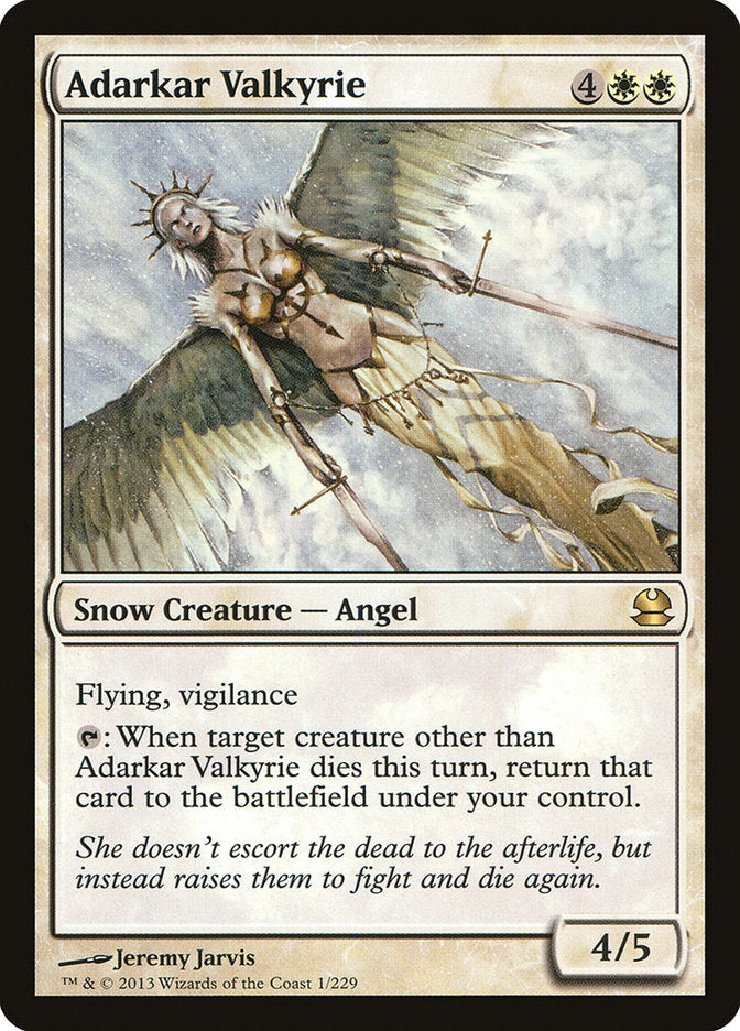 Adarkar Valkyrie [Modern Masters] - The Mythic Store | 24h Order Processing