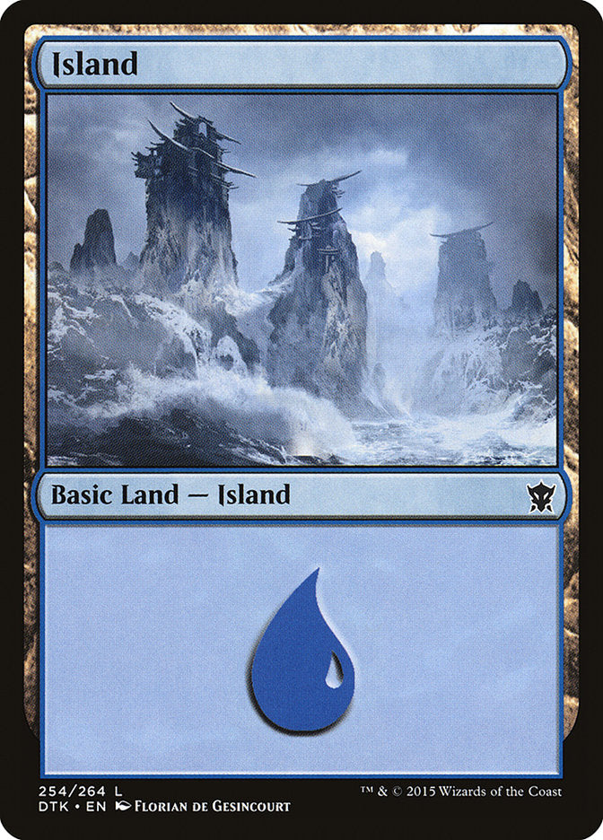 Island (254) [Dragons of Tarkir] - The Mythic Store | 24h Order Processing
