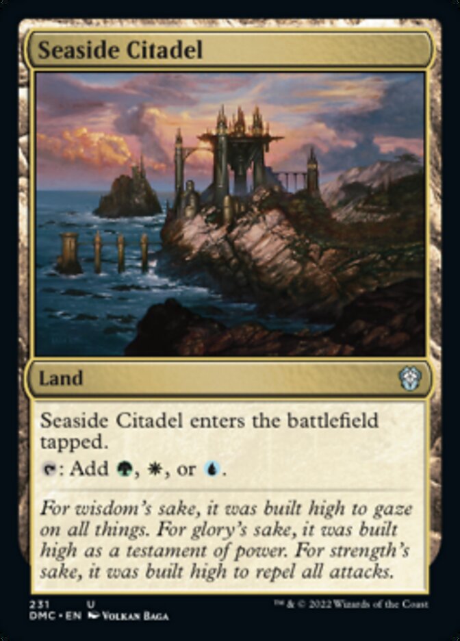 Seaside Citadel [Dominaria United Commander] - The Mythic Store | 24h Order Processing