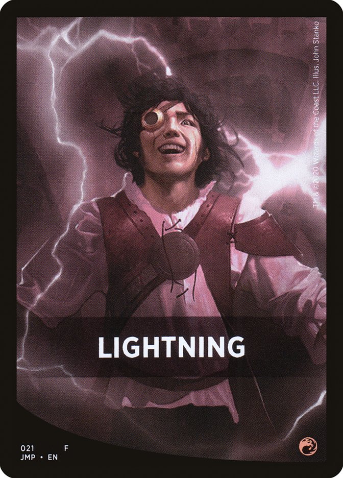 Lightning Theme Card [Jumpstart Front Cards] - The Mythic Store | 24h Order Processing
