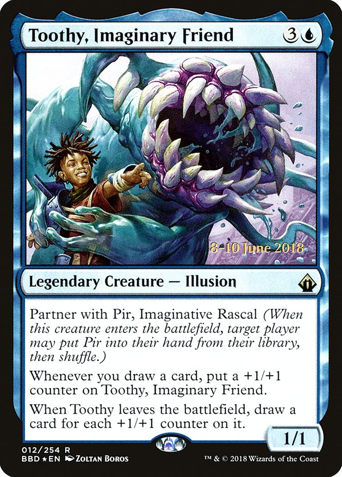 Toothy, Imaginary Friend [Battlebond Prerelease Promos] - The Mythic Store | 24h Order Processing