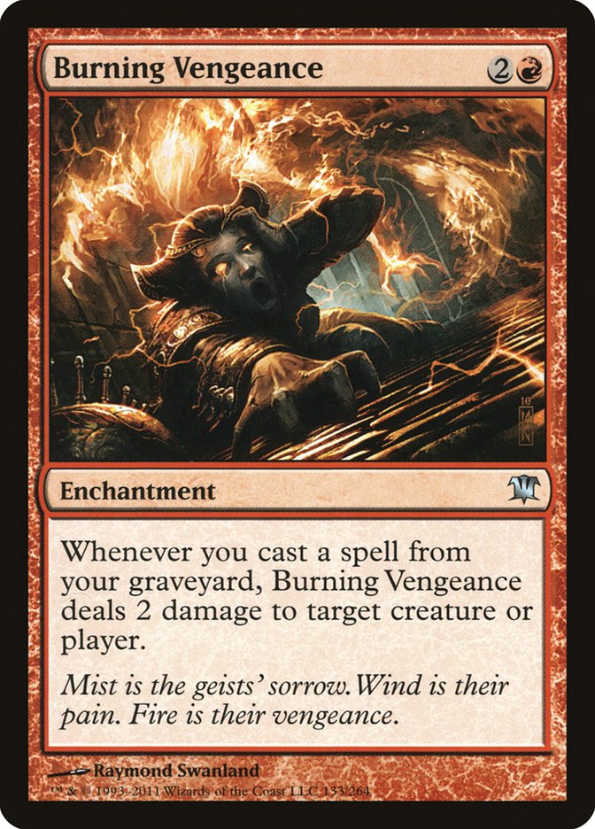 Burning Vengeance [Innistrad] - The Mythic Store | 24h Order Processing