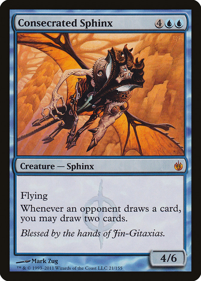 Consecrated Sphinx [Mirrodin Besieged] - The Mythic Store | 24h Order Processing
