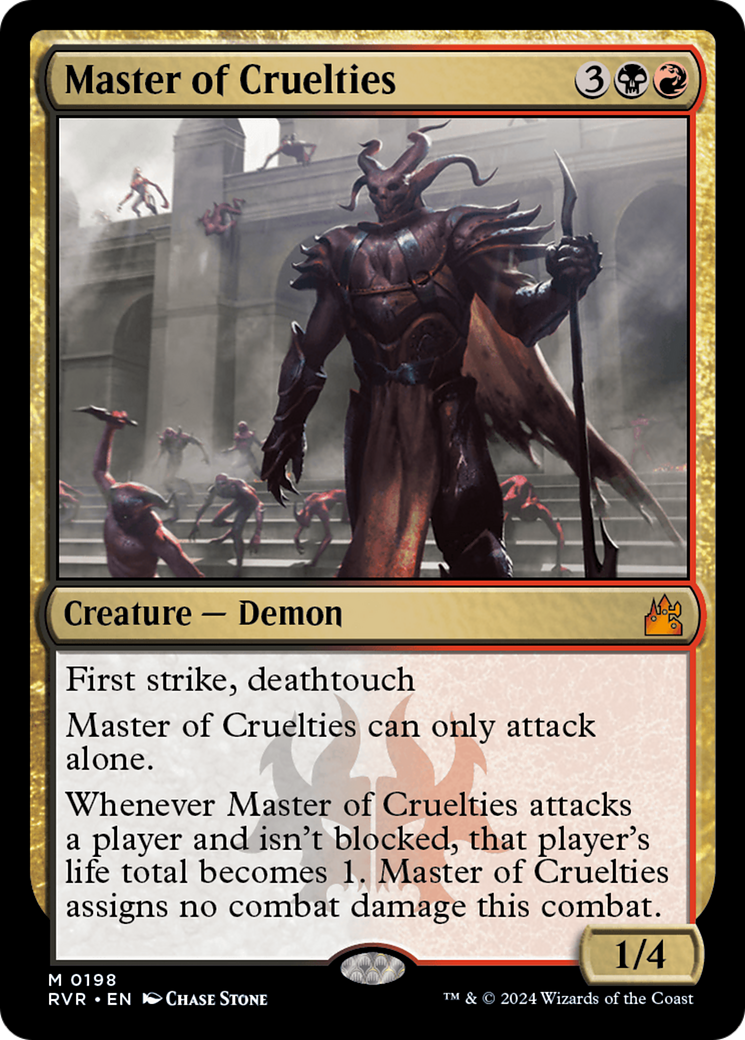 Master of Cruelties [Ravnica Remastered] - The Mythic Store | 24h Order Processing