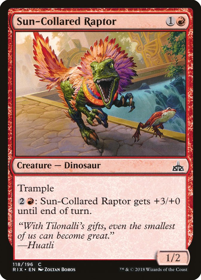 Sun-Collared Raptor [Rivals of Ixalan] - The Mythic Store | 24h Order Processing