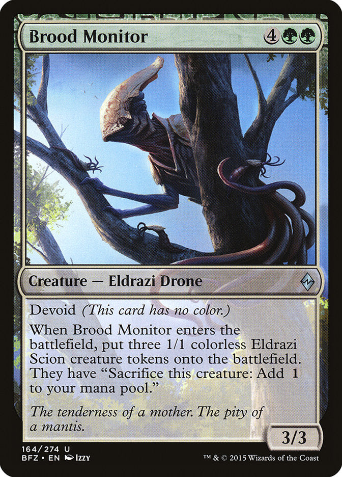 Brood Monitor [Battle for Zendikar] - The Mythic Store | 24h Order Processing