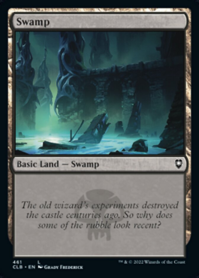 Swamp (461) [Commander Legends: Battle for Baldur's Gate] - The Mythic Store | 24h Order Processing