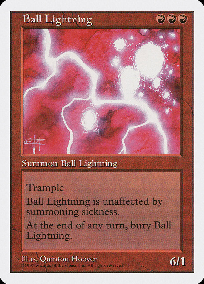 Ball Lightning [Fifth Edition] - The Mythic Store | 24h Order Processing