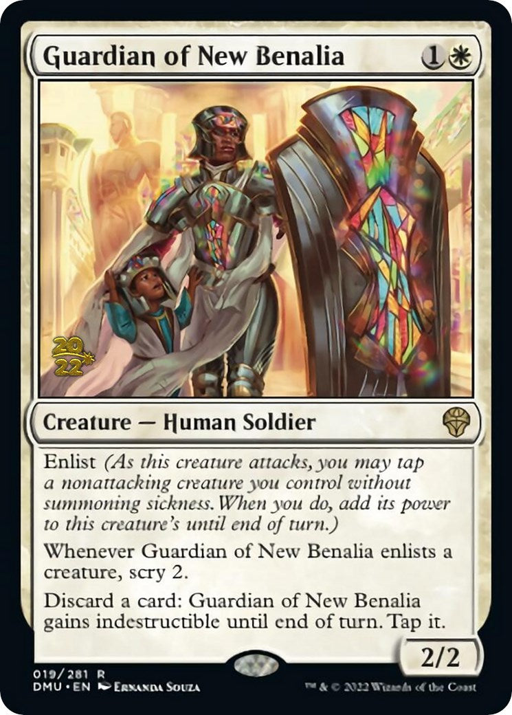 Guardian of New Benalia [Dominaria United Prerelease Promos] - The Mythic Store | 24h Order Processing