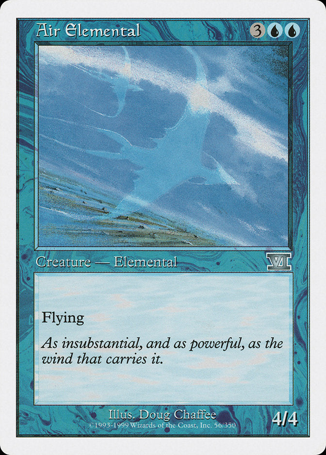 Air Elemental [Classic Sixth Edition] - The Mythic Store | 24h Order Processing
