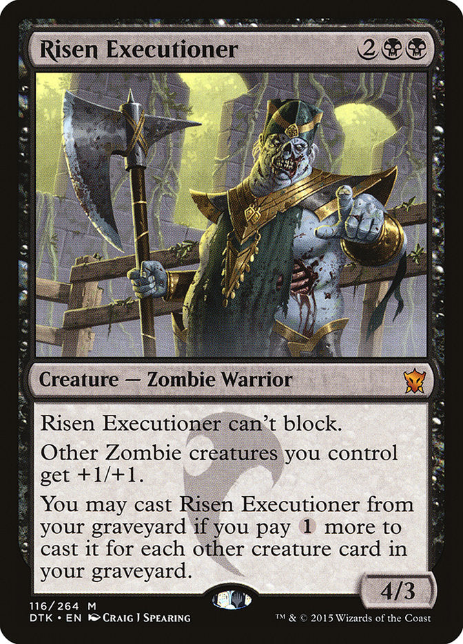 Risen Executioner [Dragons of Tarkir] - The Mythic Store | 24h Order Processing