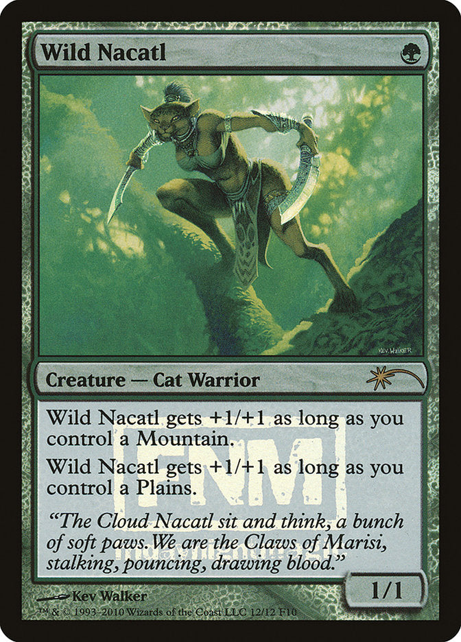 Wild Nacatl [Friday Night Magic 2010] - The Mythic Store | 24h Order Processing