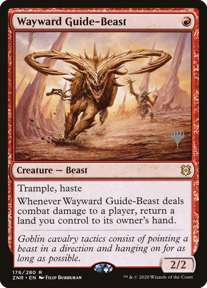 Wayward Guide-Beast (Promo Pack) [Zendikar Rising Promos] - The Mythic Store | 24h Order Processing