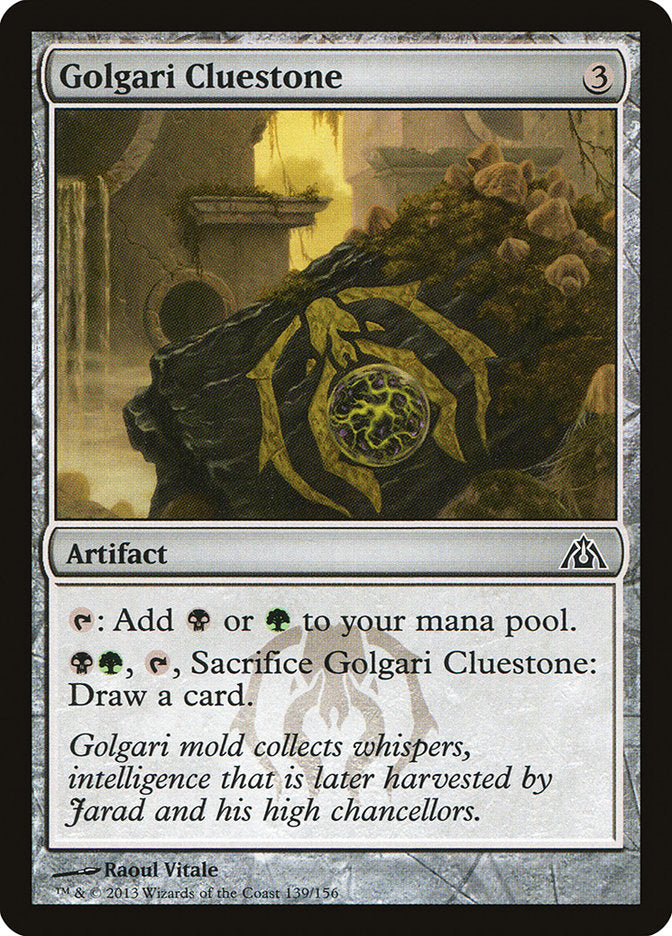 Golgari Cluestone [Dragon's Maze] - The Mythic Store | 24h Order Processing
