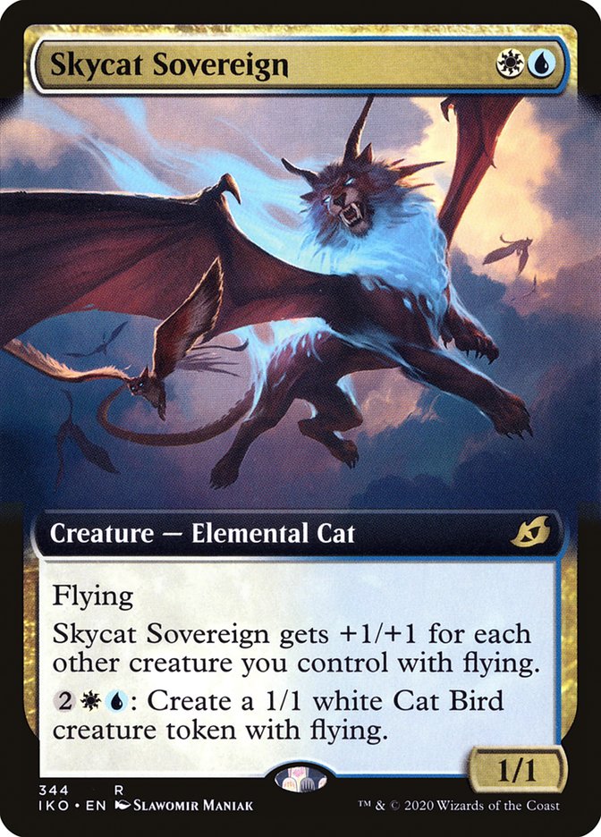 Skycat Sovereign (Extended Art) [Ikoria: Lair of Behemoths] - The Mythic Store | 24h Order Processing