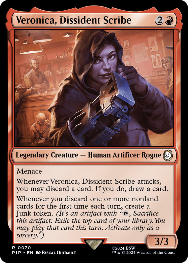 Veronica, Dissident Scribe [Fallout] - The Mythic Store | 24h Order Processing