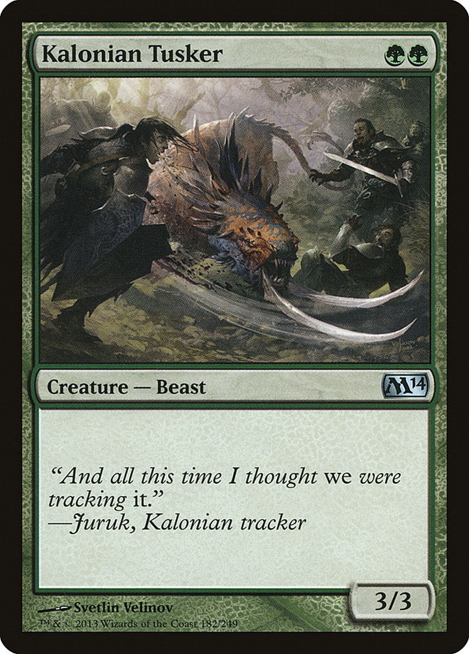 Kalonian Tusker [Magic 2014] - The Mythic Store | 24h Order Processing