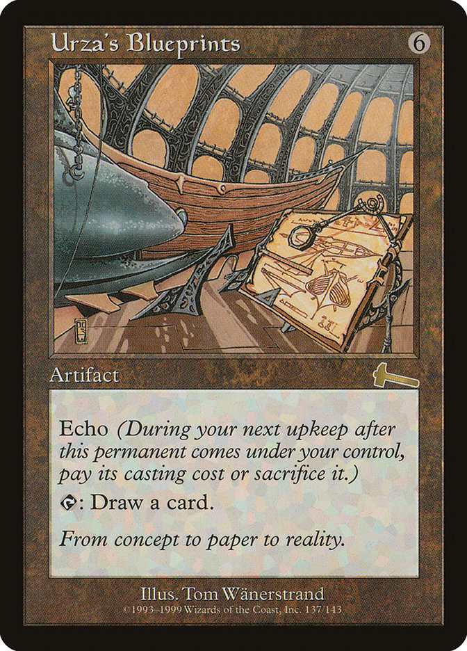 Urza's Blueprints [Urza's Legacy] - The Mythic Store | 24h Order Processing