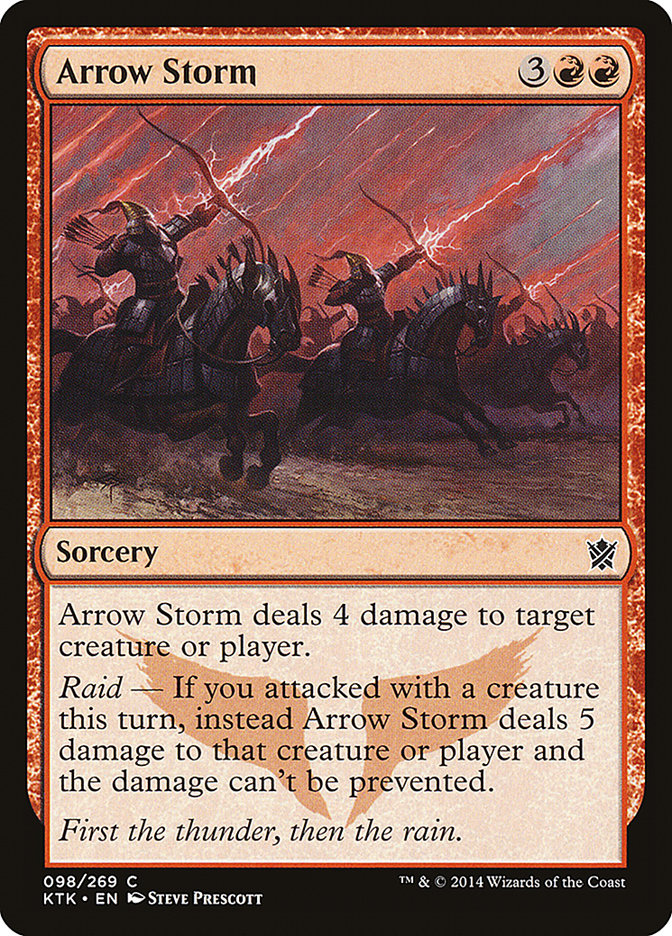 Arrow Storm [Khans of Tarkir] - The Mythic Store | 24h Order Processing